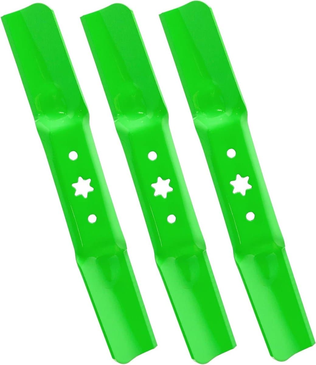 Grasmaaier messen - Vervangende messen - Gazononderhoud - Set van 3 - 50 inch - Groen — afbeelding 1