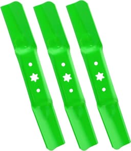 Grasmaaier messen - Vervangende messen - Gazononderhoud - Set van 3 - 50 inch - Groen — thumbnail 1
