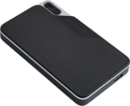 Externe SSD - Draagbare Opslag - Bestanden Overzetten - Robuust Rubberoppervlak - 500 GB - Zwart — thumbnail 1