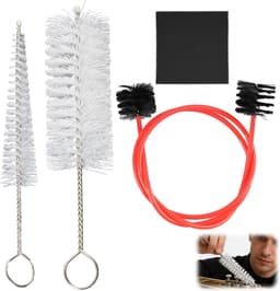 Trumpet reinigingsset met borstels - flexibele doek - complete set voor trompet en trombone - ShopVlot — thumbnail 1