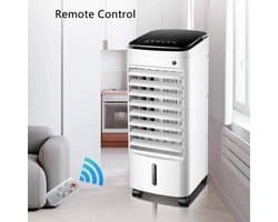 Mobiele Airco 7000 BTU – 4-in-1 Aircooler – Verkoelen en Verwarmen – Ontvochtiger – 30 m² — afbeelding 1