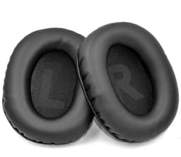 Vervangende oorkussens voor Logitech PRO X / PRO X Wireless - Oorkussens voor koptelefoon - Ear pads headphones - Zwart Smooth — thumbnail 1