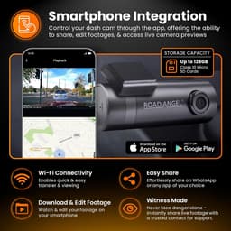 Dashcam 1080p 130° - Super Night View - Built-in WiFi - Eenvoudig beelden delen - ShopVlot — thumbnail 2