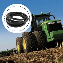 Maaier Aandrijfriem - Vervangende Riem Grasmaaier - Grasmaaier Onderhoud - Precisie Machinaal Bewerkt - 1/2" x 89" - Zwart — thumbnail 4