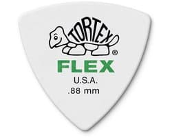 Jim Dunlop Tortex Flex - Plectrums - Triangle - 0,88 mm - Player's Pack 6 Stuks