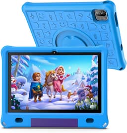 SnelShoppen - Kindertablet 10 Inch Android 12 met 3GB RAM, 64GB Opslag, IPS HD Scherm, Educatieve Apps en Speelmodus voor Kinderen — thumbnail 1