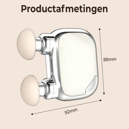 zurabini - Massage Gun – Mini Spiermassage Apparaat met Borstelloze Motor – Draagbare Percussie Massageapparaat met 4 Massagekoppen en 3 Snelheden – Diepe Weefselmassage voor Nek, Rug, Benen en Sportherstel — thumbnail 5
