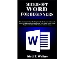 Microsoft Word handleiding - stapsgewijze gids - praktische illustraties - van beginner tot pro - ShopVlot