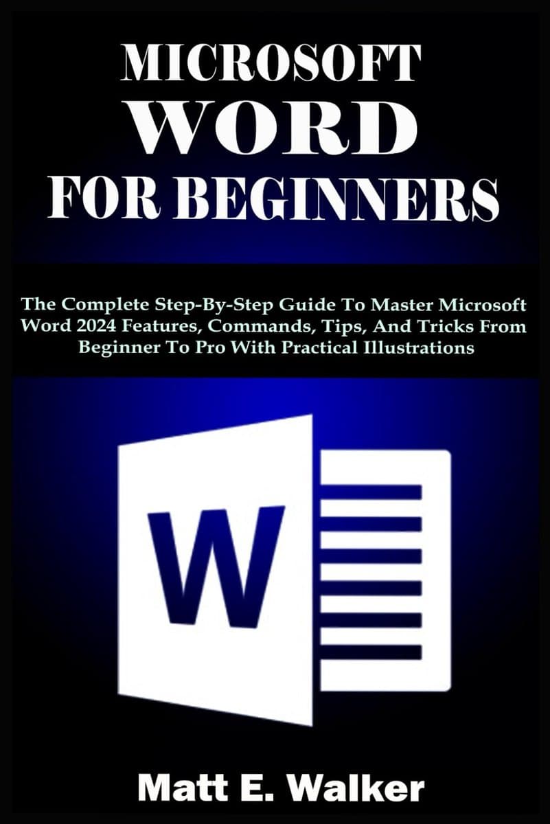 Microsoft Word handleiding - stapsgewijze gids - praktische illustraties - van beginner tot pro - ShopVlot — afbeelding 1