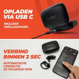Draadloze Sport Oordopjes met Bluetooth - Hardlopen - Wireless Running Earphones — thumbnail 4