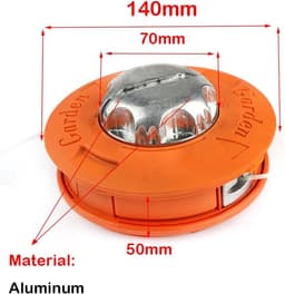 Grasmaaier draadkop M10x1,25 - aluminium - automatische draadvervanging - eenvoudig bijvullen - ShopVlot — thumbnail 5
