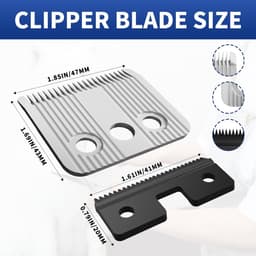 Omgoods - Star Blade Reservemes voor Moser 1230 Grasmaaier - Roestvrij Staal — thumbnail 2