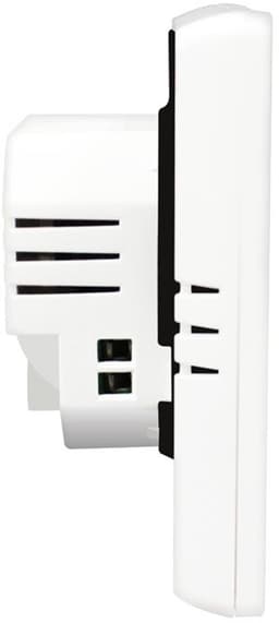 16A Slimme Vloerverwarming Thermostaat met WiFi – TUYA App Afstandsbediening – Elektrische Verwarming – NTC Sensor– Spiegeldisplay — thumbnail 4