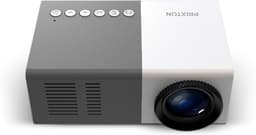 PRIXTON Cinema Mini Mini projector 900 lumen, HDMI, USB, MicroSD, Aux in, AV in, geïntegreerde luidspreker en - ShopVlot — thumbnail 1