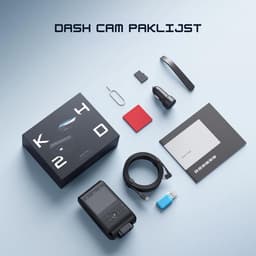 TYR® Draadloze Dashcam - Loop-Opname - Dashcam met Parkeermodus - Zwart - 8cm x 3cm x 5cm — thumbnail 5