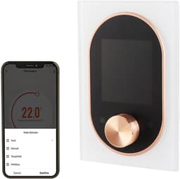 Slimme Thermostaat - Programmeerbare Thermostaat - Energie Besparen - Wifi App Bediening - 16A - Zwart — thumbnail 2