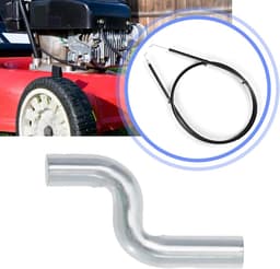 SnelShoppen - 5Pcs Z Kabel Eindkap Vervangingen Universele Gaskabels & Draadstoppers voor Grasmaaier - Staal, Duurzaam, Reparatieset — thumbnail 5