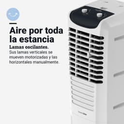 Mobiele Aircooler - Verdamper Koeler - Ruimte Koelen - Natuurlijke Koeling Zonder Installatie - 25 L - Wit — thumbnail 5