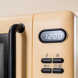 Digitale magnetron - Compacte oven - Snelle maaltijden - Grill en ontdooi - 20 liter inhoud - Rood — thumbnail 3