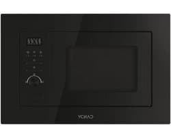 Inbouw Magnetron - Combinatie Magnetron - Snel Eten Opwarmen - Roestvrijstalen Binnenkant - 20 Liter - Zwart