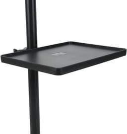 Multifunctionele Geluidskaart Stand Rack Tray met Microfoonhouder en Lade, Ideaal voor Live-uitzendingen en Podiumgebruik, 6.50x8.66in — thumbnail 1