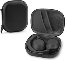 Allecto - - Hooftelefoonhoes - Beschermende Hardcase - Zwart - Reis- en opbergcase - Geschikt voor Sony WH-1000XM6 - Inclusief kabel en oplader — thumbnail 2
