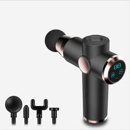 Oneay Massagepistool, massageapparaat voor nek, schouders en rug met 22 snelheden, LED-touchscreen, diepweefselmassage, 4 massagekoppen voor sport/fitness/herstel. — thumbnail 1