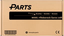 Roborock Saros 10R Borstels (6 Stuks, Plus.Parts® alternatief voor 8.02.0363) — thumbnail 5