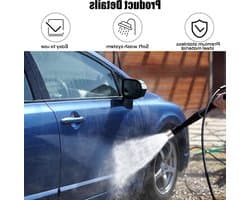 3-delige Hogedrukreiniger Spuitmond Set, RVS Spuitkop met 1/4 Snelsluiting voor Tuin, Auto en Meubels