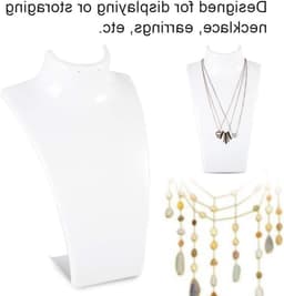 Witte Mannequin voor Sieraden, Houder voor Kettingen en Oorbellen, Perfect voor Presentatie en Organisatie van Sieraden — thumbnail 2