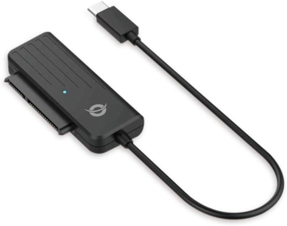 USB-C naar SATA Adapter - Harde schijf adapter - Externe schijf aansluiten - Ondersteunt UASP - 25 inch - Meerkleurig — afbeelding 1