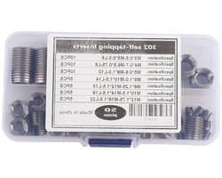 Draadverbinders van RVS - Set van 50 Stuks - Draadreductoren, Inwendige Draad en Zelftappende Inserts