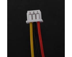 3 Pin Connector Set van 20 Stuks voor Micro JST 1.25mm, Ideaal voor Elektronische Projecten en Verbindingen met Draad en Kabels