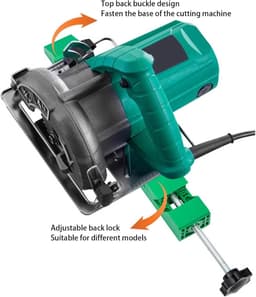 Verstelbare basisplaat voor cirkelzaag - Voor precisietoepassingen, elektrisch gereedschap accessoire — thumbnail 3