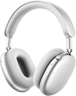 Innovastore Koptelefoon - Koptelefoon draadloos - Headset - F8 Pro Bluetooth 5.4 - Effectieve -52dB actieve ruisonderdrukking - 140 uur afspeeltijd - Zilver — thumbnail 1