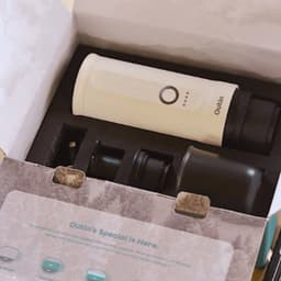 Outin Nano Bundle Draagbaar Koffiezetapparaat Compact Espresso Apparaat | Oplaadbaar | Voor Onderweg | Geschikt Voor Capsules En Gemalen Koffie | Reizen Camping Auto Gebruik — thumbnail 4