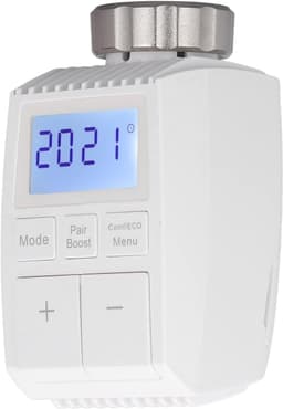 Radiator Thermostaat - Digitale Temperatuurregelaar - Slimme Verwarming - App Bediening LCD - 15 x 5 x 5 cm — thumbnail 1