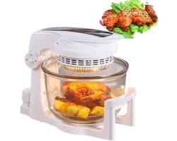 Heteluchtfriteuse - Airfryer Oven - Snel Koken - Met Kijkvenster - 10 Liter Capaciteit