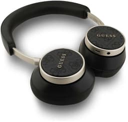 Guess Bluetooth Koptelefoon- ENC - PU Leather - 4G Classic Logo - Zwart — thumbnail 5