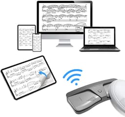 Bluetooth Page Turner Pedaal Draadloos Voetpedaal Muziek Page Turner Voor Tablets Smartphones Compatibel Met Android Ios-Systeem — thumbnail 5