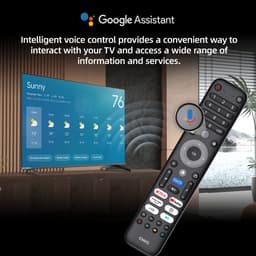 CHiQ U43QM10V - Smart TV 43 Inch - QLED Pro Google TV - UHD 4K - Randloos Metal Design - Dolby Audio - Nieuw — thumbnail 5