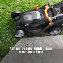 Florixa® Grasmaaier Accu - Grasmaaier Elektrisch - Grasmaaier Benzine - Grasmaaier Benzine Zelftrekkend - Zwart - 114cm x 43cm x 107cm; 9.77 kg — thumbnail 2
