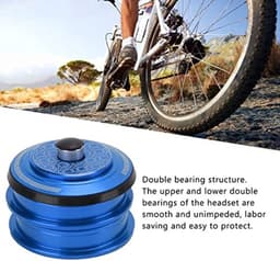 Fiets Headset, 2 Stuks 44 MM Fiets Headset Lager Fiets Headset Dubbele Lagers Fietsen Headset Accessoire (Blauw) — thumbnail 5