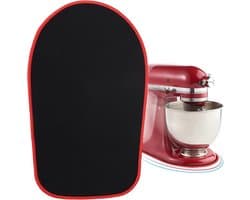Mixer Slider Mat - Mixer Mat Keukenmachine - Keukenmachine Verplaatsen - Duurzaam Rubber en Polyester - Past op 6.5-8L - Zwart