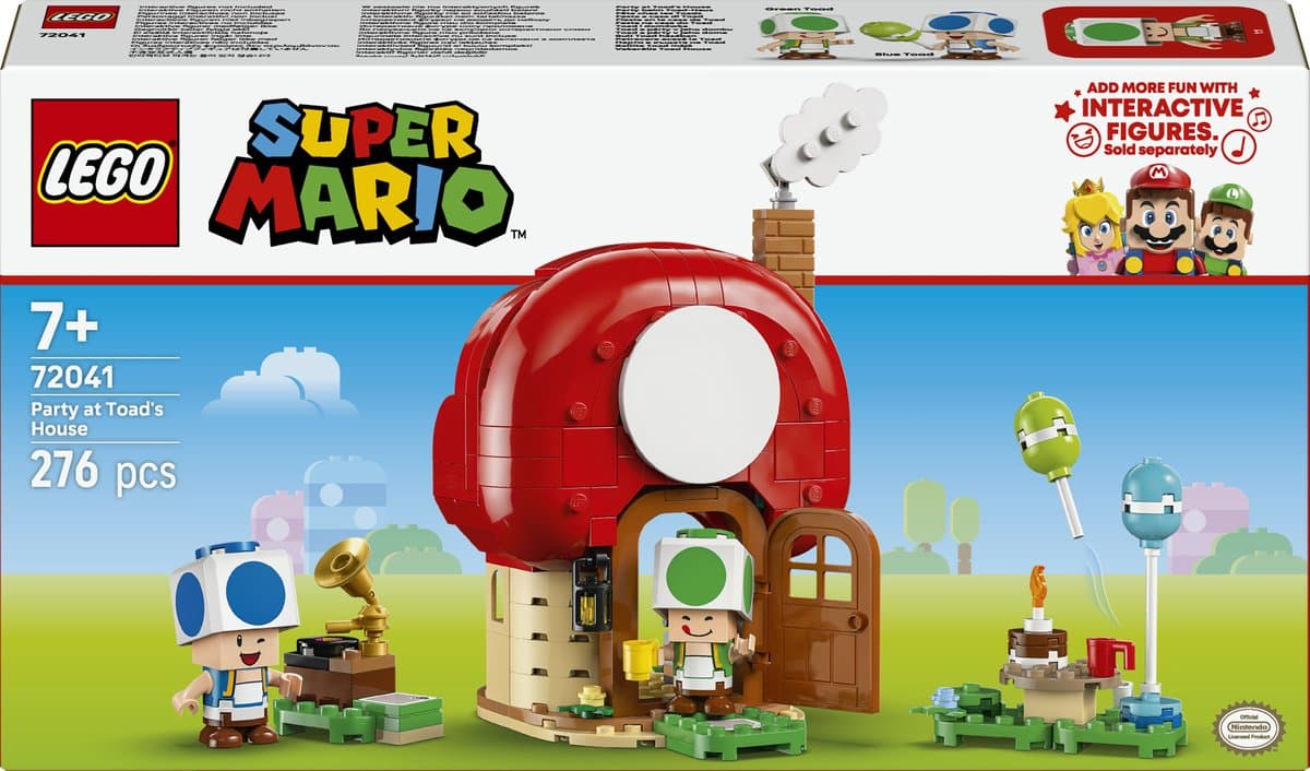 LEGO Super Mario - Toads huisfeestje Constructiespeelgoed — afbeelding 1