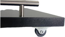 Keukenmachine Plank - Mobiele Basis - Machine Verplaatsen - Beschermt Weegschaal - 30 x 40 cm - Zwart — thumbnail 4