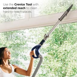 Stofzuiger zonder zak - Rechtop stofzuiger - Grondig schoonmaken - Lift-Away technologie - 1200 watt - Blauw — thumbnail 3
