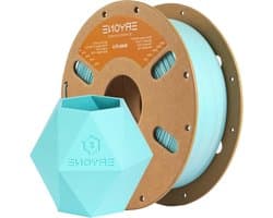 PLA 3D-printerfilament - Mat PLA filament - 3D-printen - Klitvrij en mat effect - 1 kg - Muntgroen