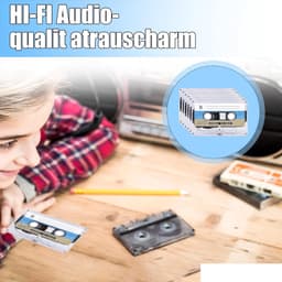 6x Audio cassettebandje 90min - Blanco - Reel To Reel - Audio Tape - Muziekcassettes - Cassettebandjes - Blanco audiocassettes - Geluidsarme - Muziekcassettes van 90 minuten - Opnamecassettes - Geschikt voor lezingen, seminars en dagelijkse opnames — thumbnail 4