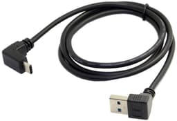 USB-C naar USB 3.0 90 Graden Hoek Verlengkabel voor Mobiel en Harde Schijf — thumbnail 1